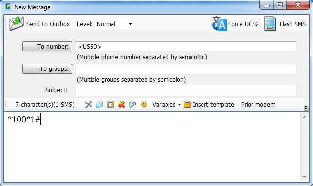 compose USSD